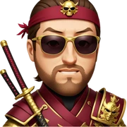 Samurai Leader sticker