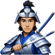 Steadfast Samurai sticker