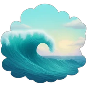 ocean sticker