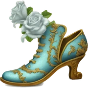 rococo shoe sticker