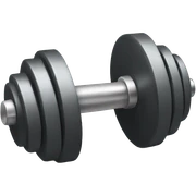Dumbell sticker