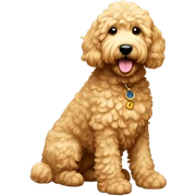 Golden doodle  sticker