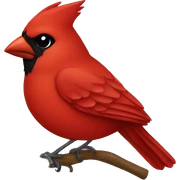 Cardinal sticker