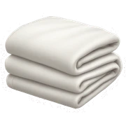 White blanket sticker