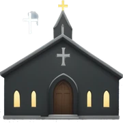 dark church  sticker