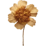dried flower sticker