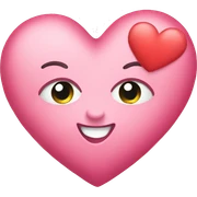 cute heart sticker