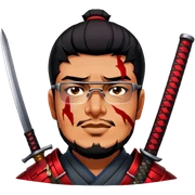 Battle-Ready Samurai sticker