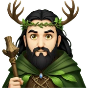 Forest Wizard sticker