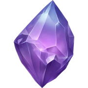 Crystals sticker