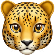 leopard sticker