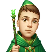 Verdant Wizard sticker