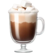 Cacao with marshmallows  sticker