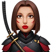 Shadow Samurai sticker