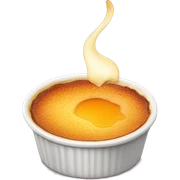 Crème brûlée sticker