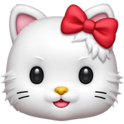 Buenas noches hello kitty sticker