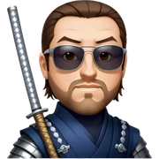 Stoic Samurai sticker