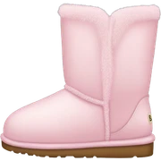 light pink uggs sticker