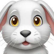 Rabbit sticker