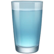 water glass sticker