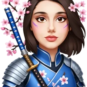 Samurai Warrior sticker