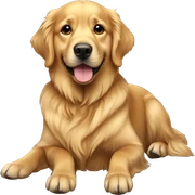 Golden Retriever Golden  sticker