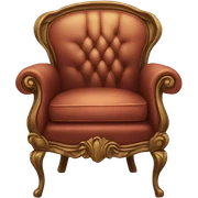 antique chair sticker
