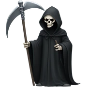 Grim Reaper sticker