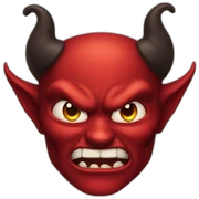 Devil sticker