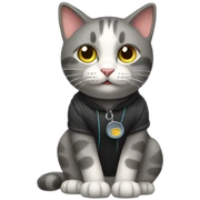Car cat sticker