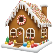 gingerbread house sticker