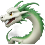 Haku dragon sticker