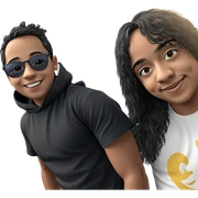 smiling boy with sunglasses sticker