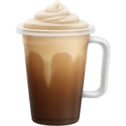Iced coffee sticker