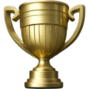 Gold plate Wimbledon trophy  sticker
