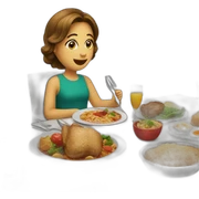 dinner sticker