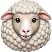 Crazy sheep sticker