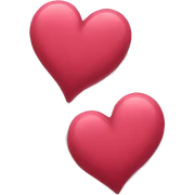 Heart sticker