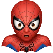 Spider-Man shocked  sticker