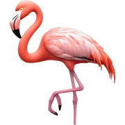 flamingo sticker