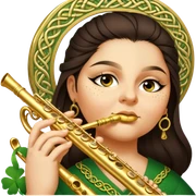 Irish Musician sticker