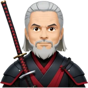 Shadow Samurai sticker