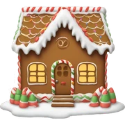 Gingerbread house sticker