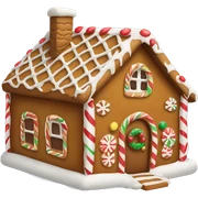 gingerbread house sticker