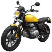 Scrambler sticker