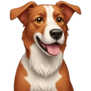 red dog sticker