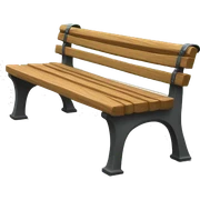 Bench in park sticker
