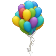 Balloon sticker