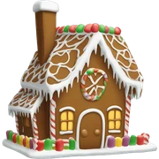 gingerbread house sticker