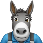 Mechanic donkeys sticker